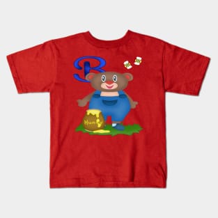 B is for Bear Kids T-Shirt